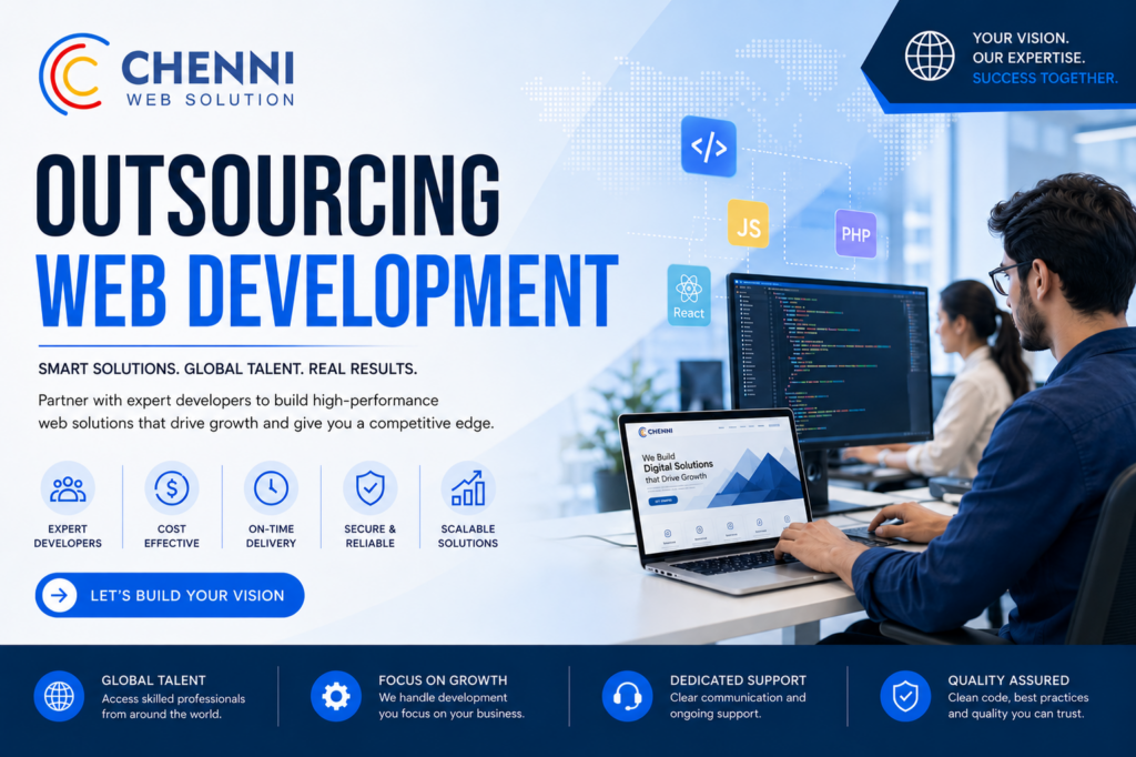 Outsourcing web development – Chenni Web Solution